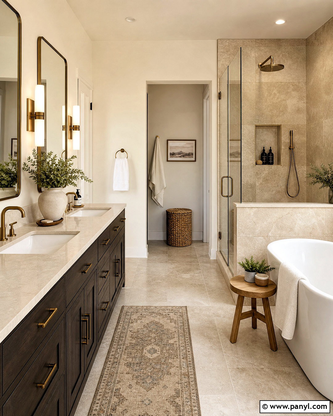 Charcoal Brown And Ivory Neutral Color Palette - 20 neutral color palette ideas