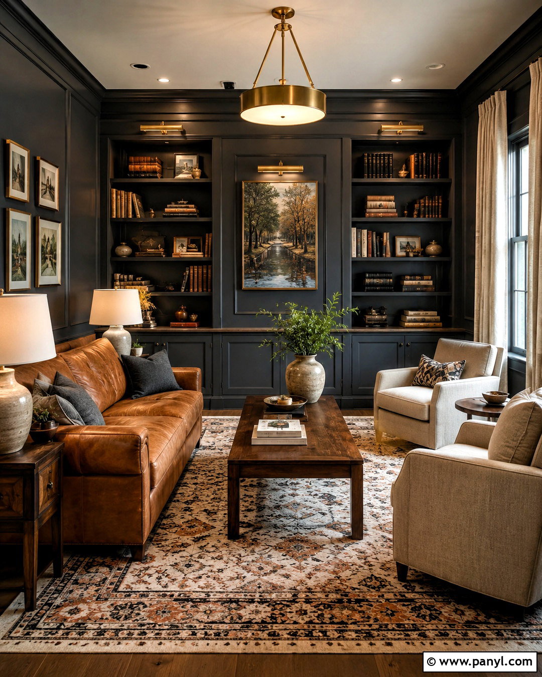 Charcoal Brown Neutral Paint Color - 20 neutral interior paint colors