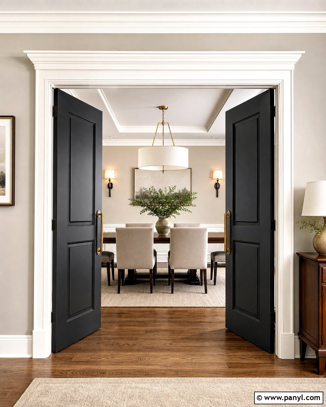 20 Charcoal Doors Interior Ideas for a Bold Designer Look