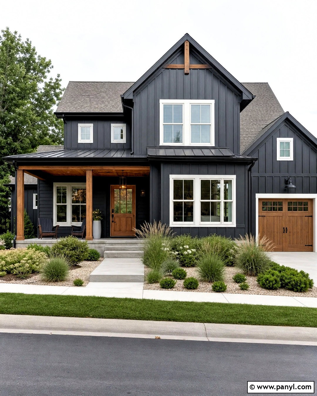 Charcoal Exterior House Paint - 20 external house paint colors