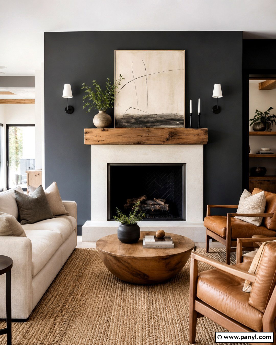 20 Charcoal Wall Color Ideas: Dramatic Looks for Cozy Rooms