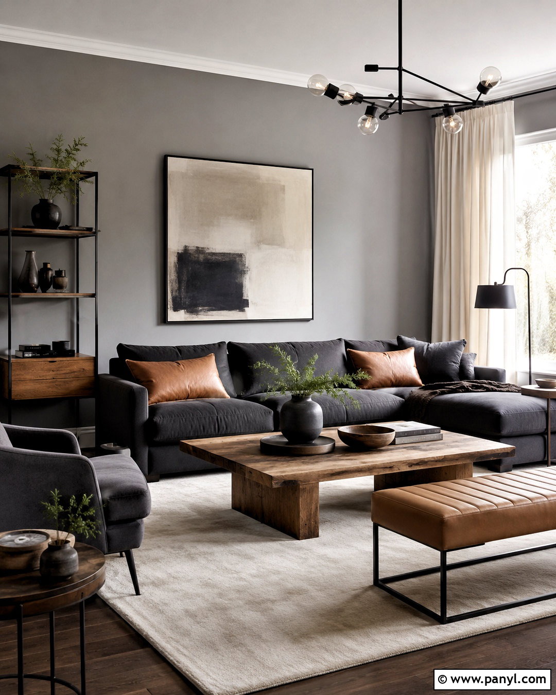 Charcoal Furniture With Light Grey Walls - 20 What Goes With Grey Walls
