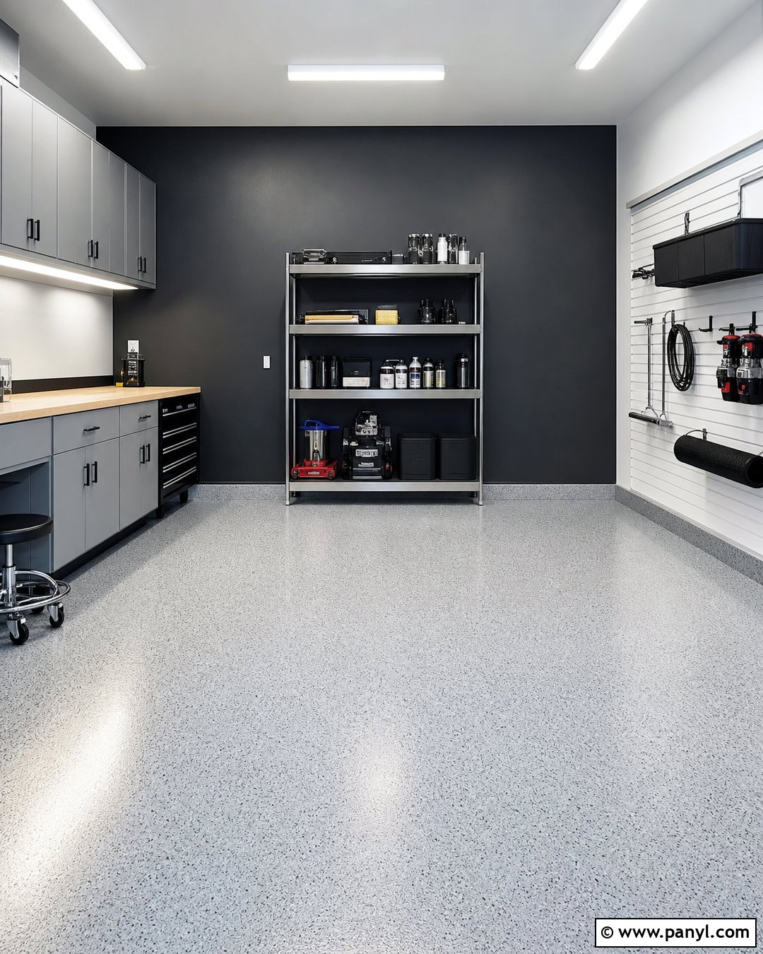 Charcoal Garage Walls - 35 Garage Walls Paint Colors
