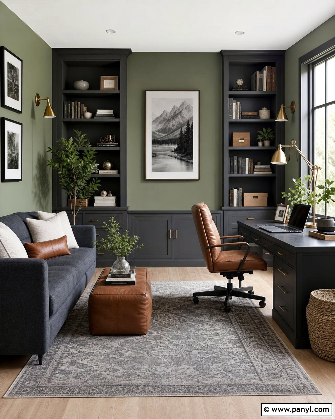 Charcoal Gray Accent Color For Green Walls - 20 Accent Color For Green Walls