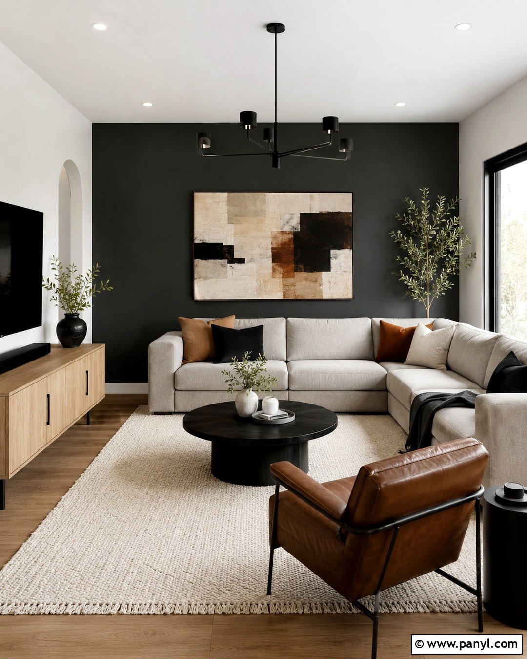 Charcoal Gray Accent Wall - 20 Best Colors For Accent Walls