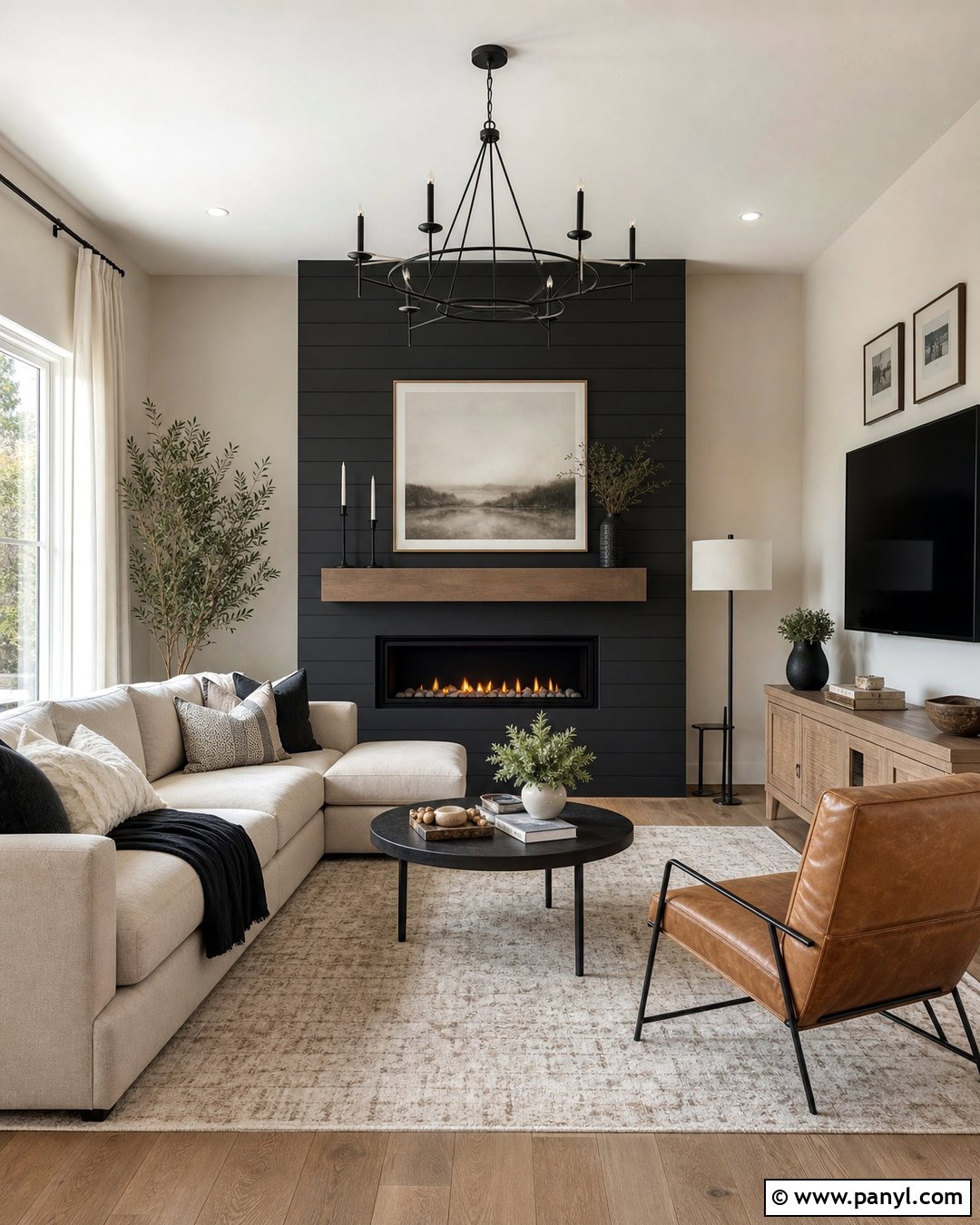 Charcoal Gray Accent Wall - 30 Best Accent Wall Colors