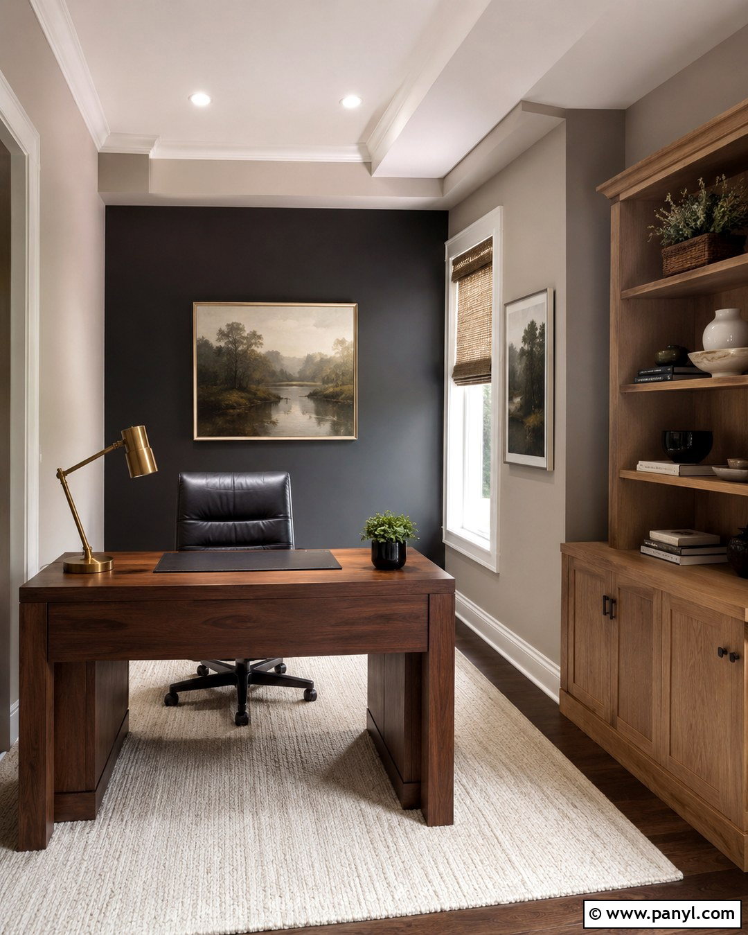 Charcoal Gray And Greige Wall Color Combination - 20 Interior Wall Color Combination Ideas