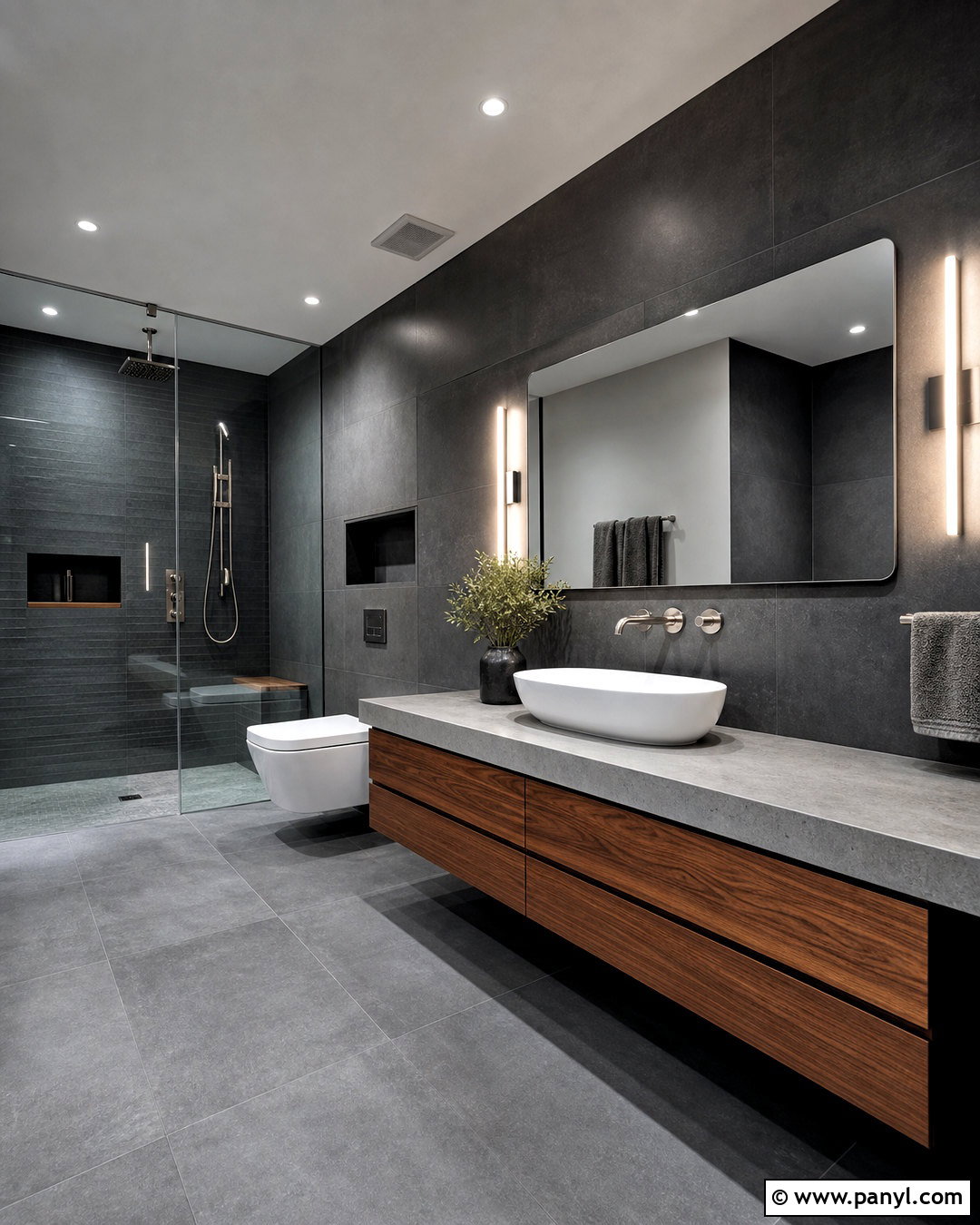 20 Dark Bathroom Ideas Modern Ideas for a Luxe Spa Retreat