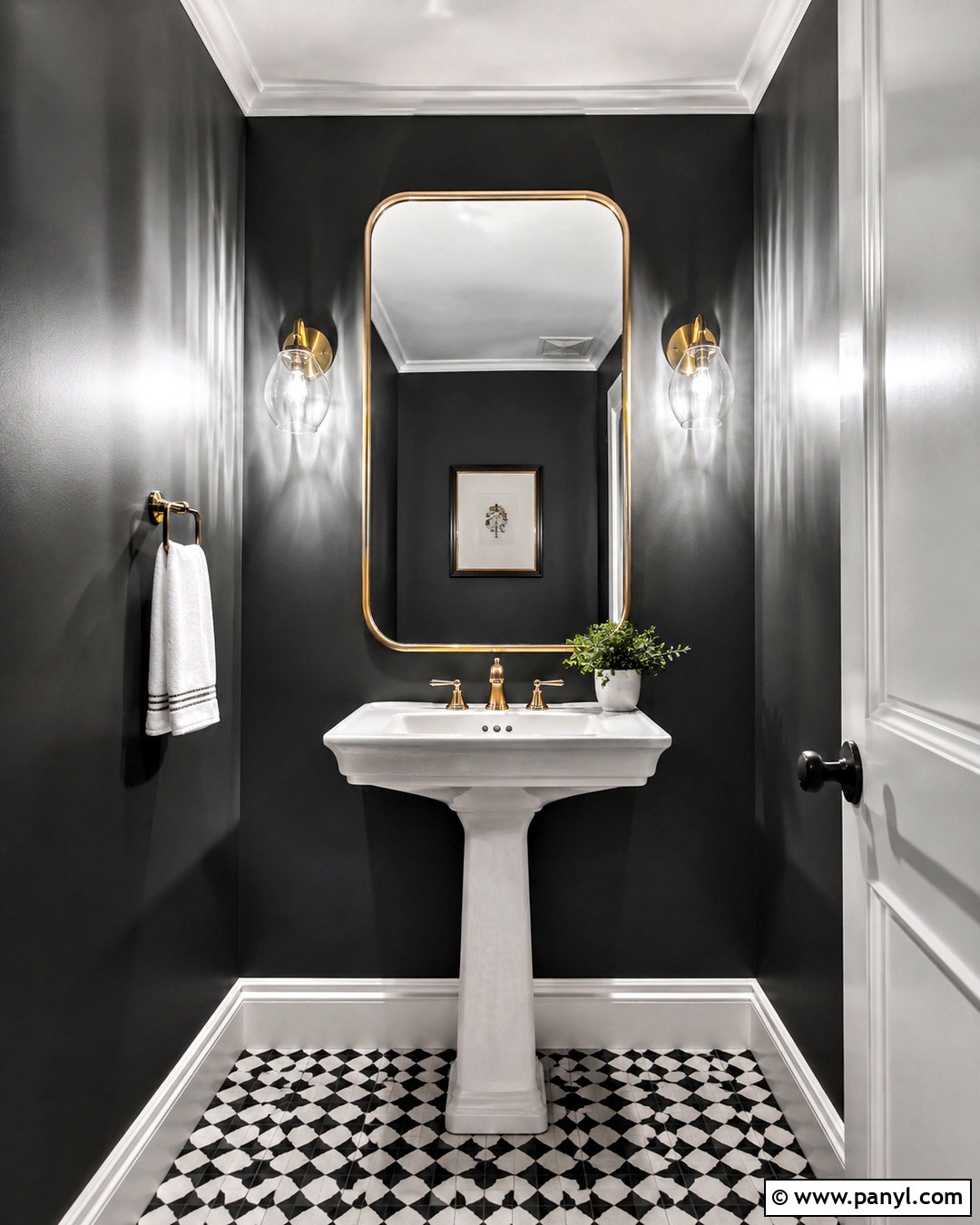 Charcoal Gray Bathroom Walls - 20 paint colors for bathroom walls