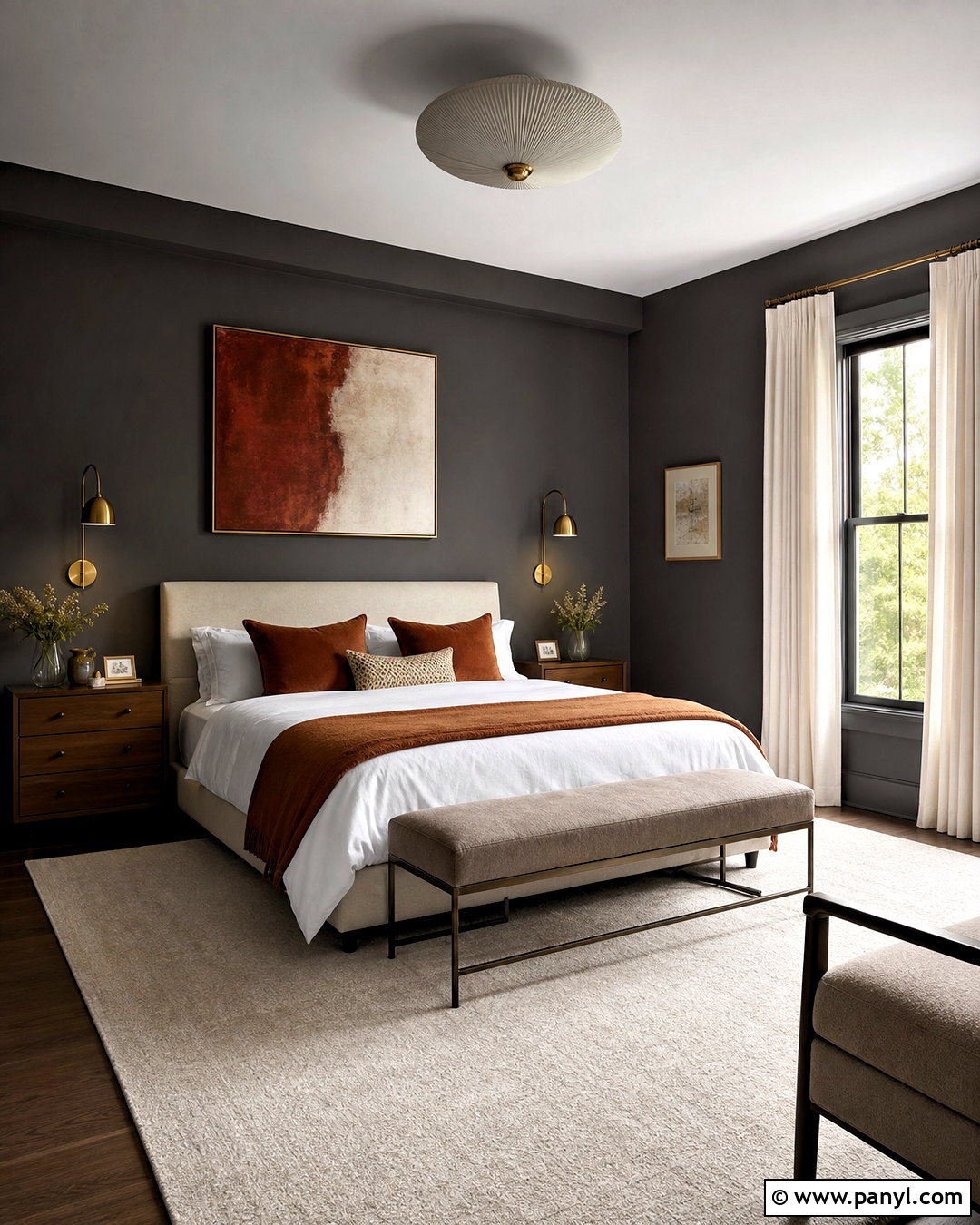 Charcoal Gray Bedroom Walls - 20 aesthetic wall colors bedroom ideas