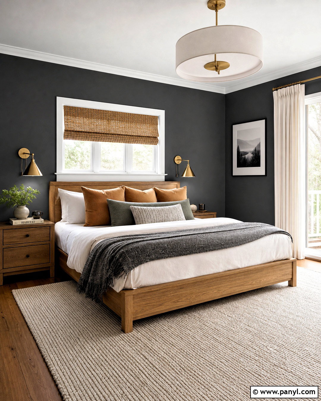 Charcoal Gray Bedroom Walls - 20 best wall colors for bedroom ideas
