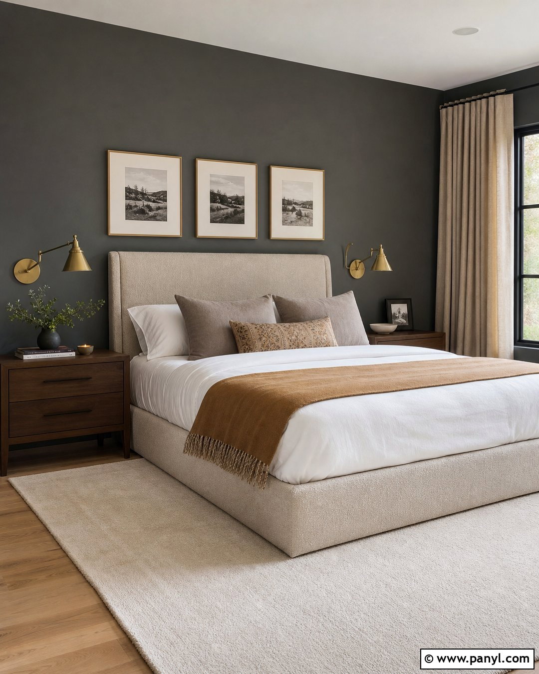 Charcoal Gray Bedroom Walls - 20 Modern House Wall Colors