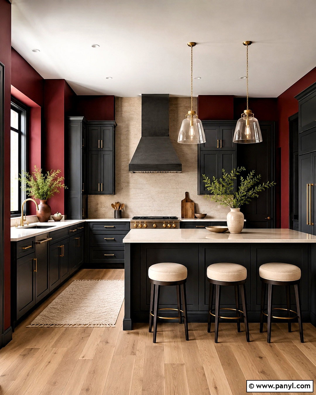 Charcoal Gray Cabinets With Red Walls - 20 What Color Cabinets Go With Red Walls