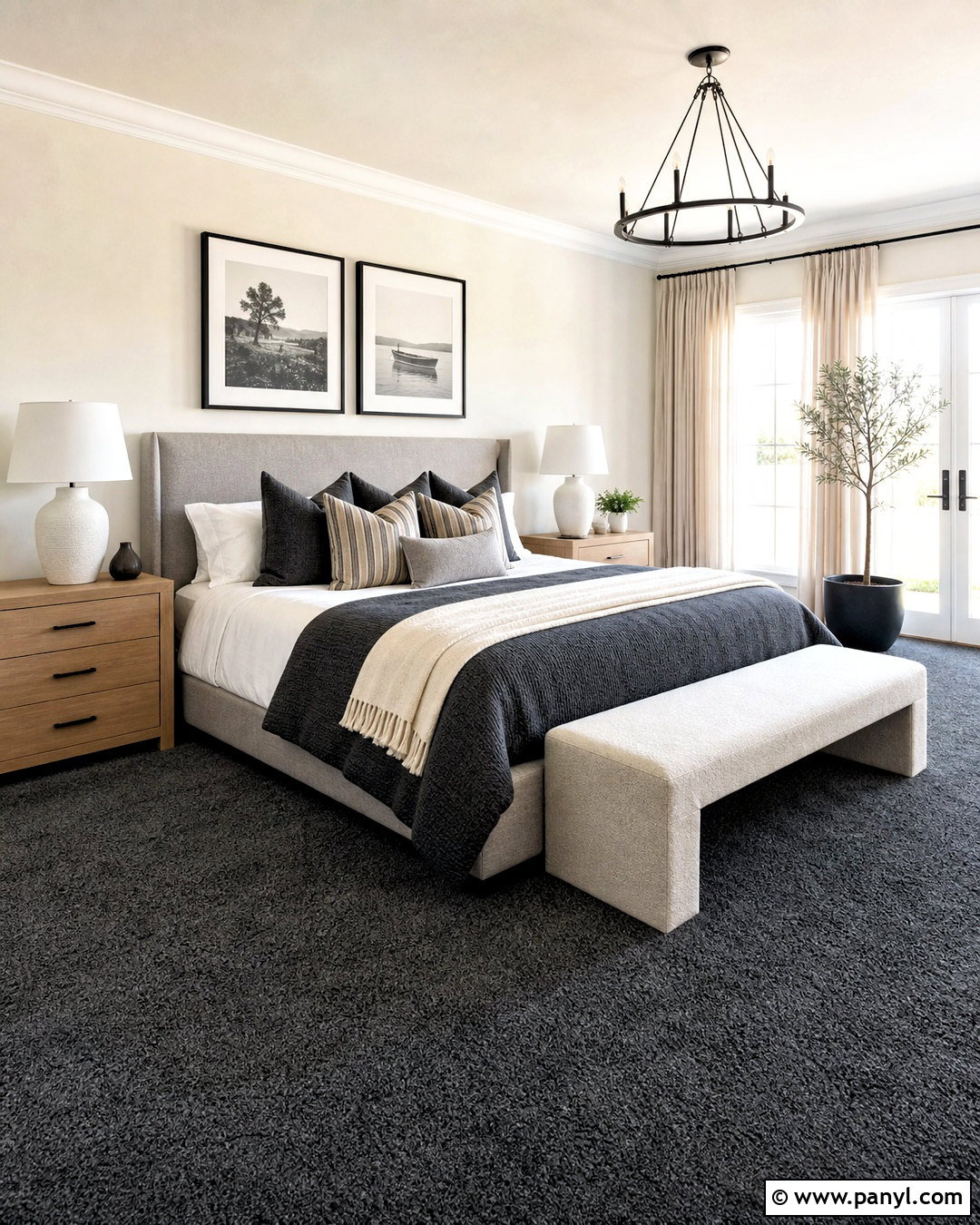 Charcoal Gray Carpet Bedroom - 20 gray carpet bedroom ideas