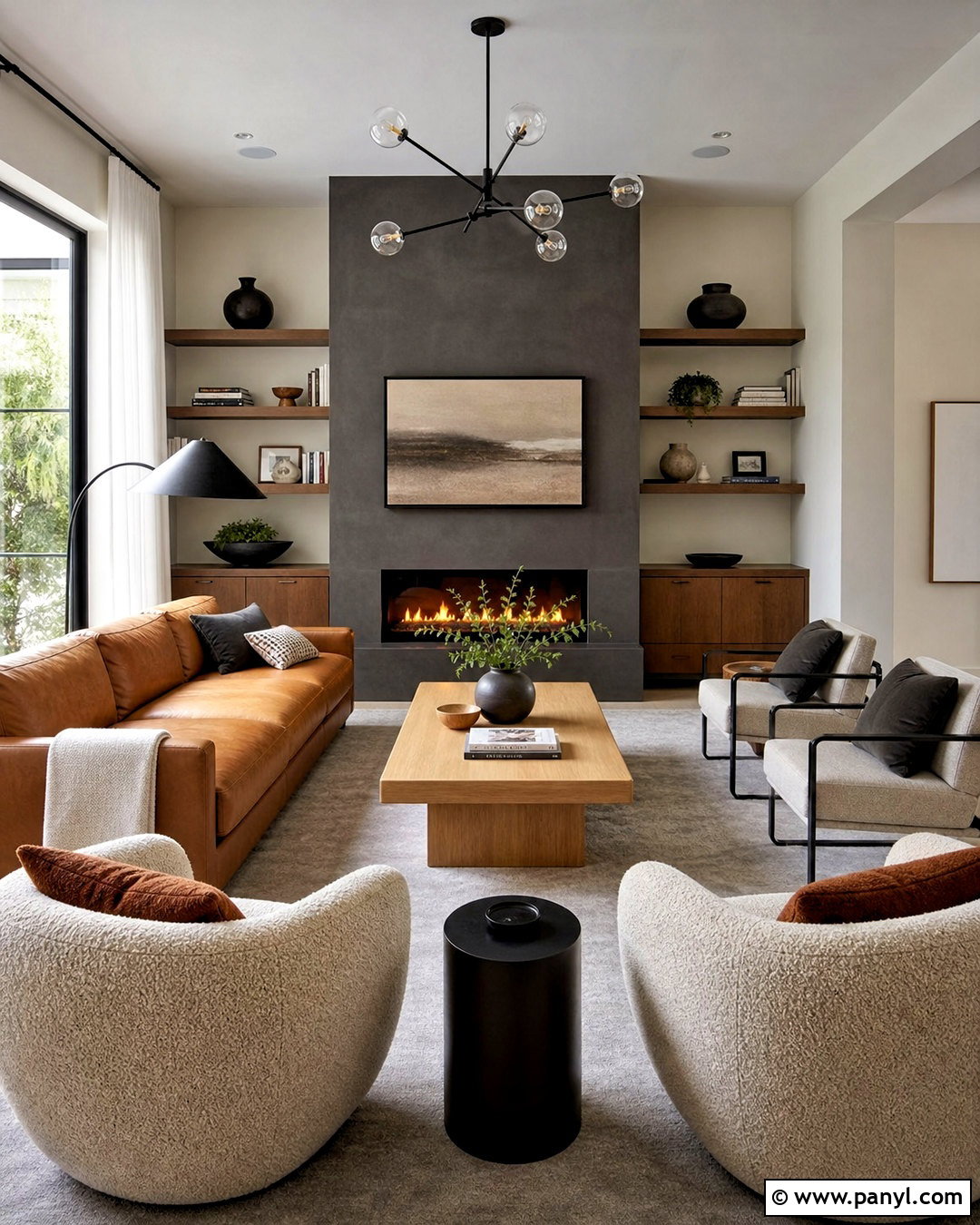 Charcoal Gray Drawing Room Colour - 20 drawing room colour ideas