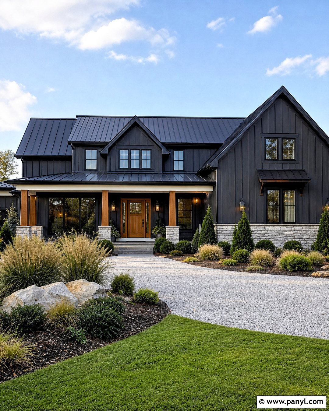 Charcoal Gray Farmhouse Exterior - 20 exterior farmhouse paint colors