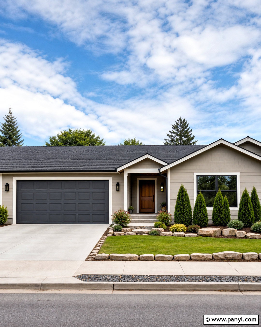 Charcoal Gray Garage Door - 20 garage door paint colors