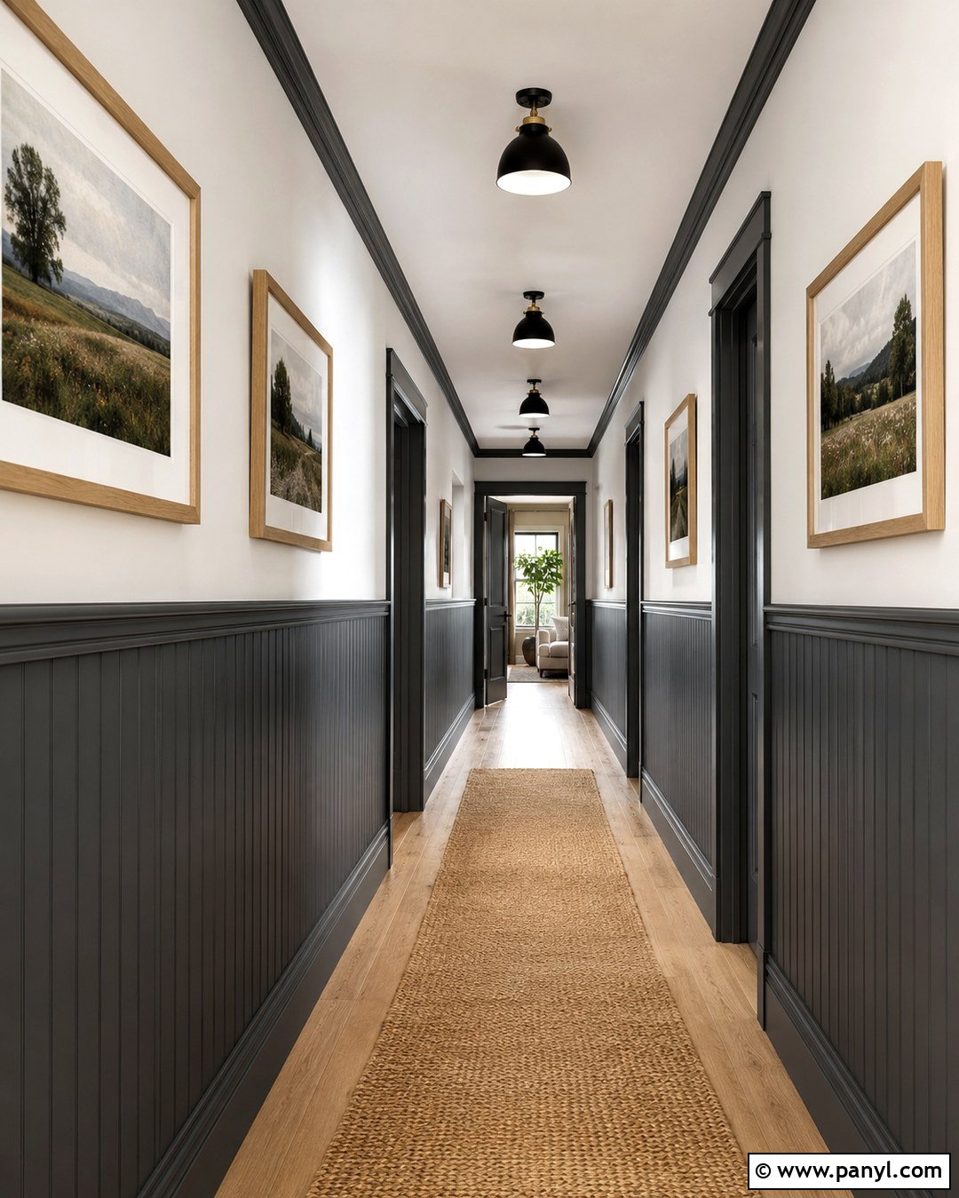 Charcoal Gray Half Beadboard - 20 Half Beadboard Wall Paint Colors