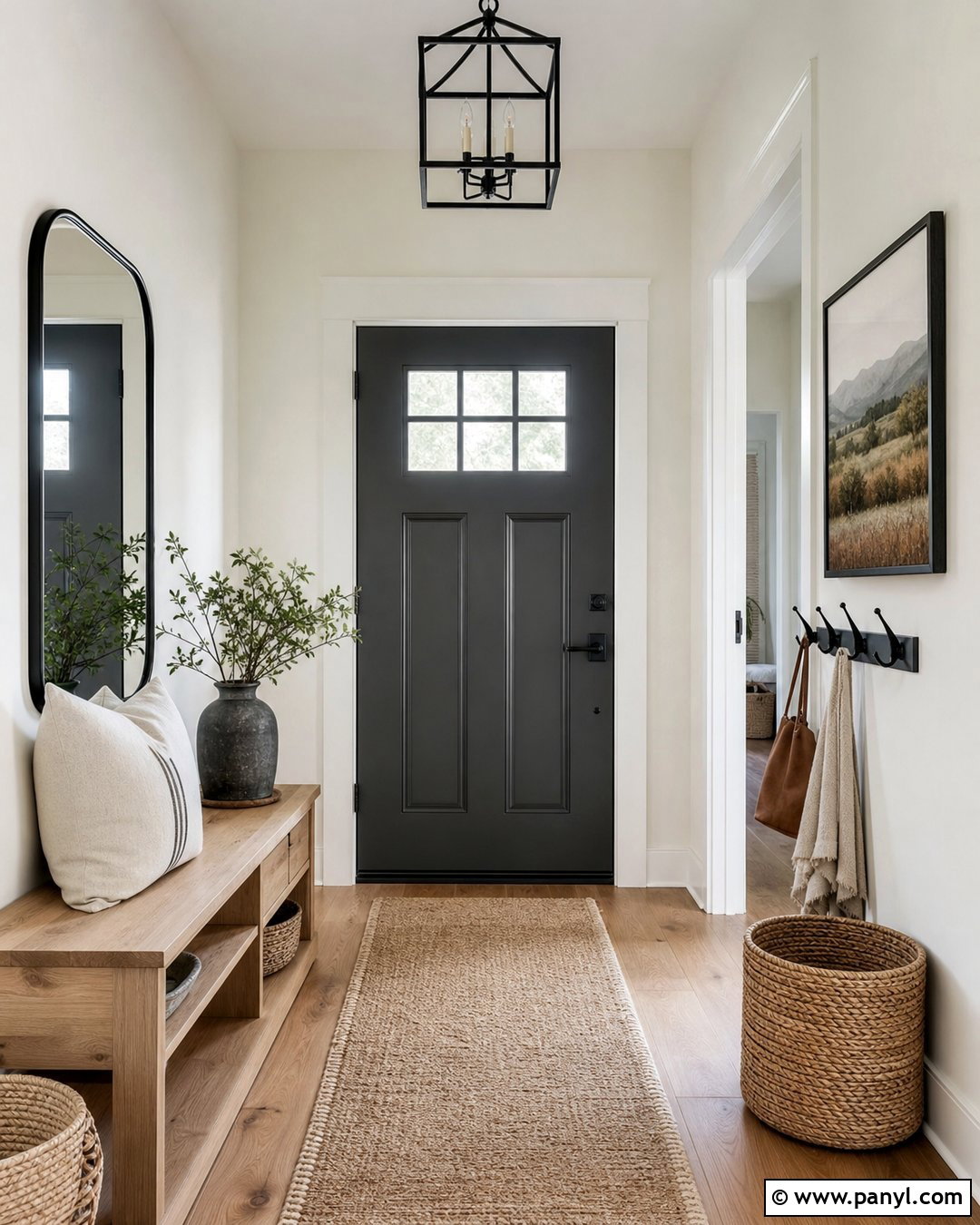 Charcoal Gray Inside Front Door - 25 Inside Of Front Door Painted Ideas