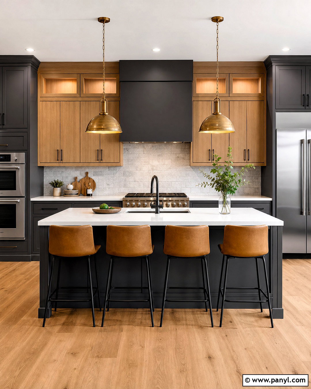 Charcoal Gray Kitchen - 20 trendy kitchen colors