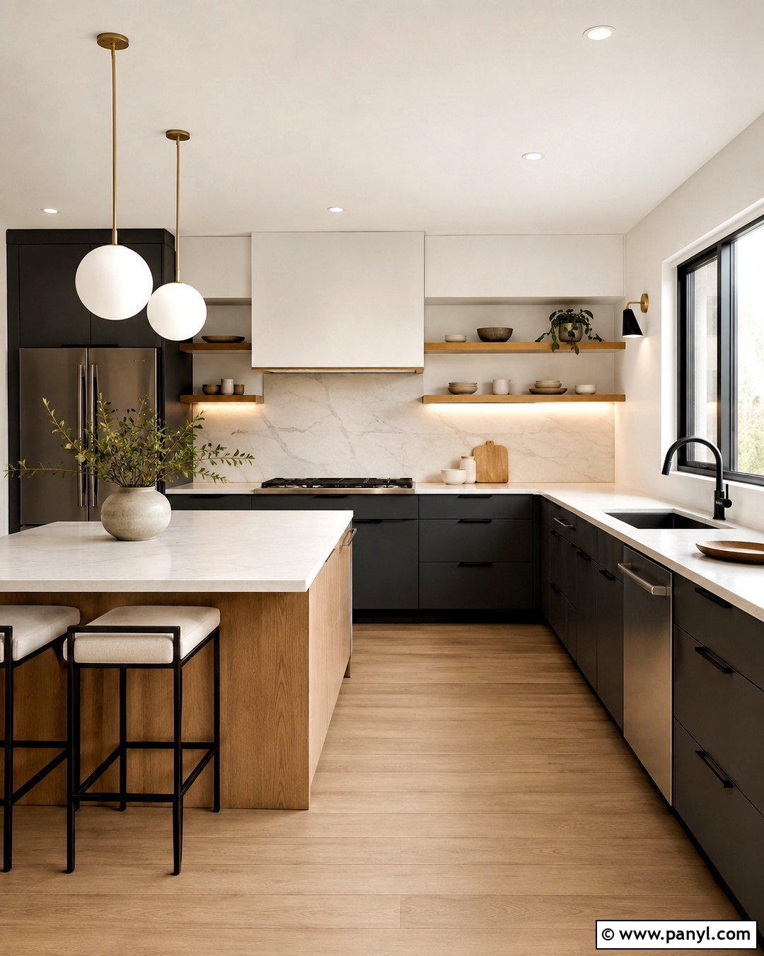 Charcoal Gray Kitchen Cabinets - 20 modern kitchen cabinet colors