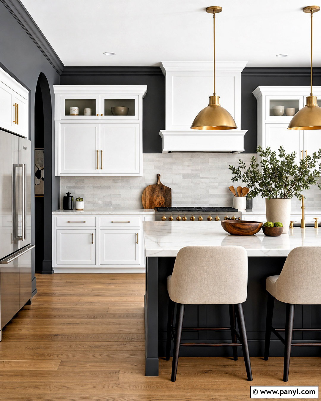 Charcoal Gray Kitchen Paint - 20 kitchen paint colors with white cabinets