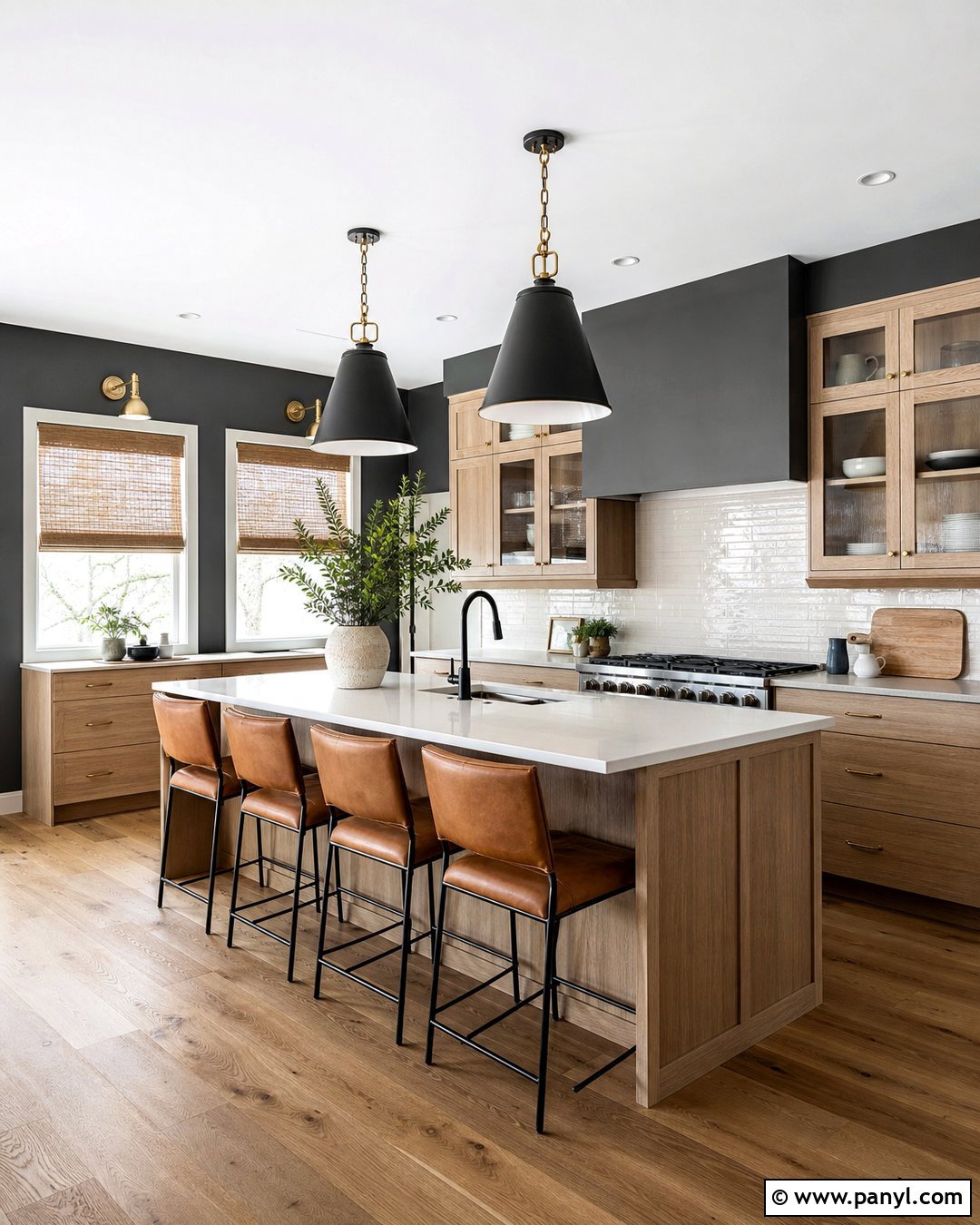 Charcoal Gray Kitchen Walls - 35 Paint Colors For Kitchen Walls