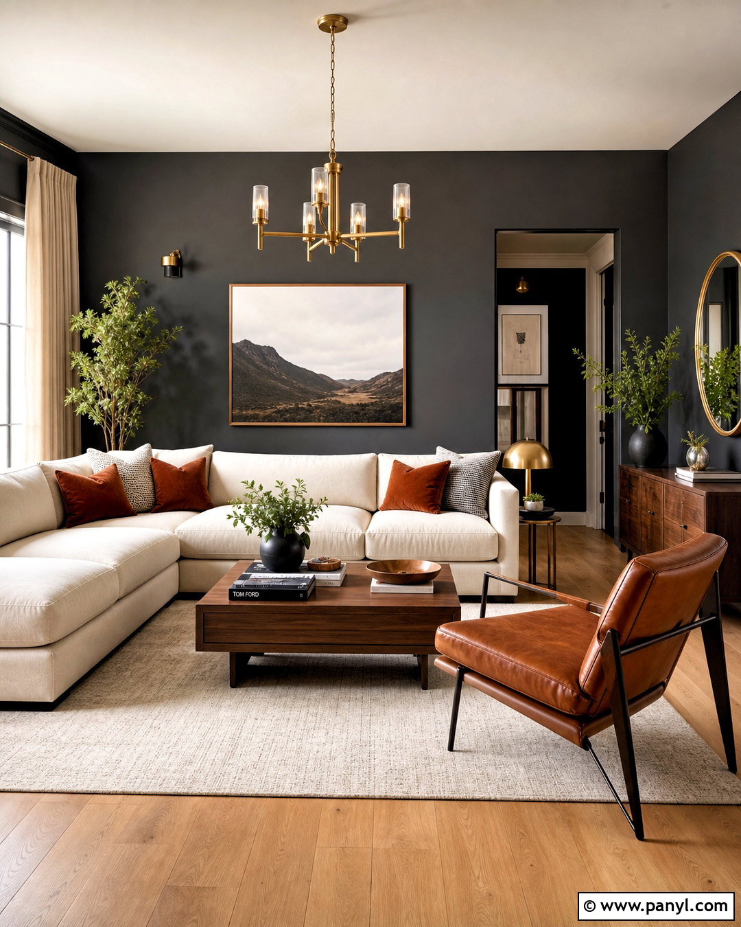 Charcoal Gray Living Room Walls - 20 painting ideas living room wall colors