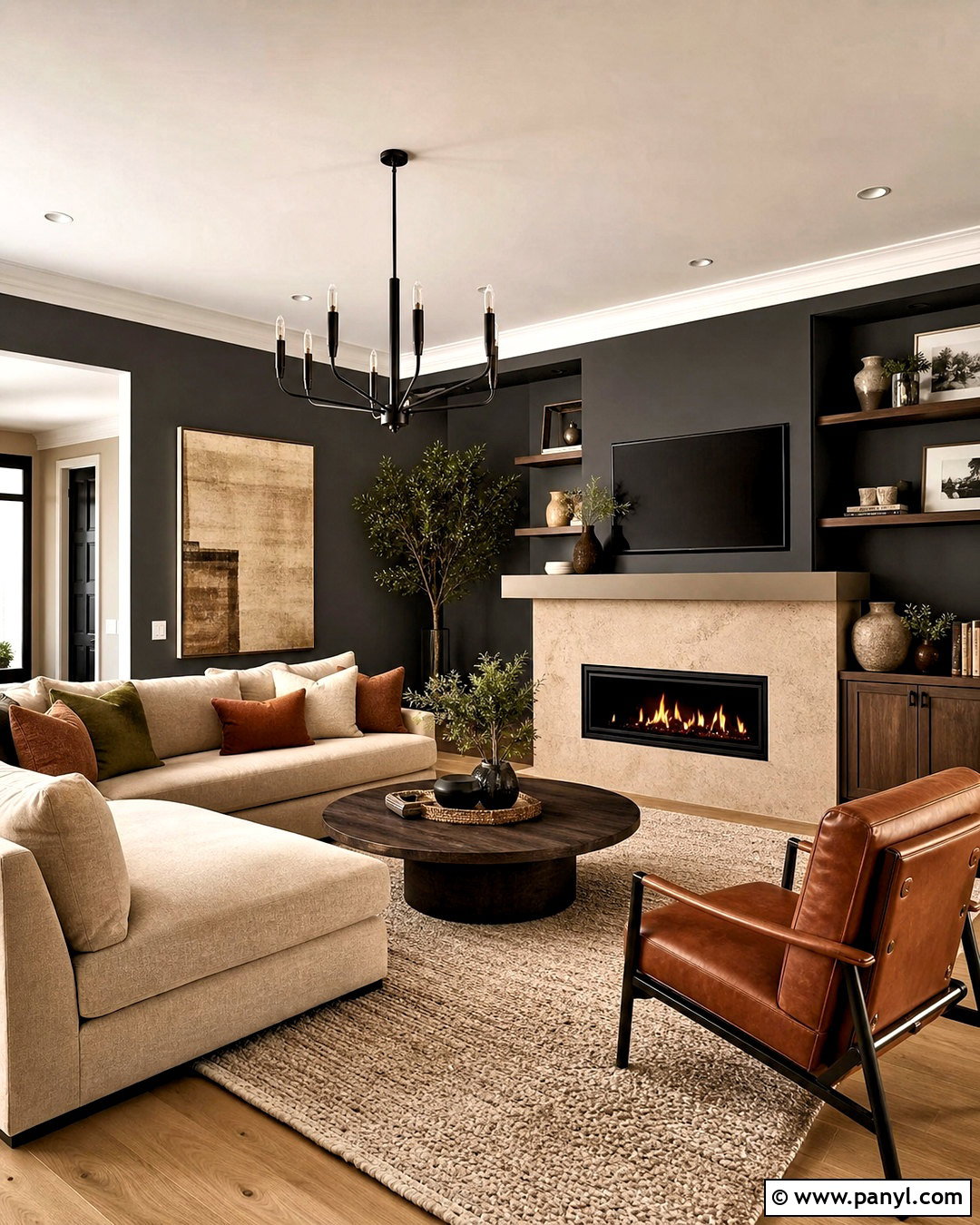 Charcoal Gray Paint - 20 current paint trends