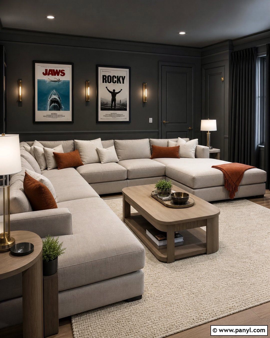 Charcoal Gray Wall Color - 20 Best Wall Color For Dark Room Ideas