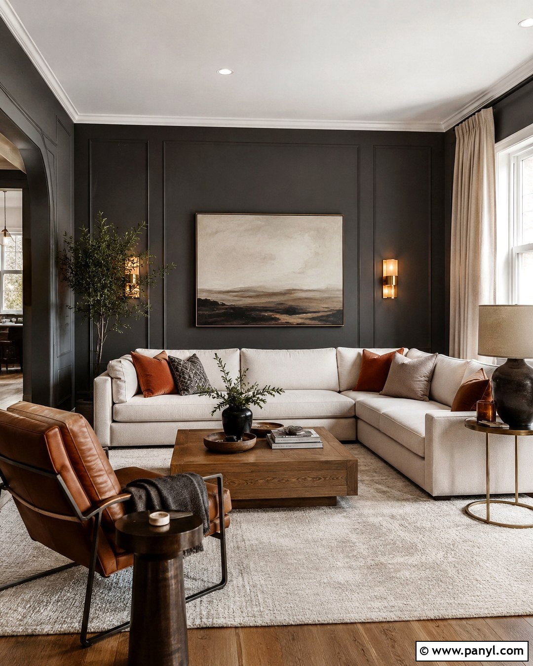 Charcoal Gray Wall Color - 20 Beautiful Wall Colors Paint Colours