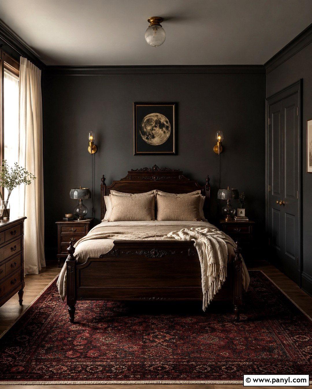 Charcoal Gray Wall Paint - 20 Witchy Wall Paint Colors