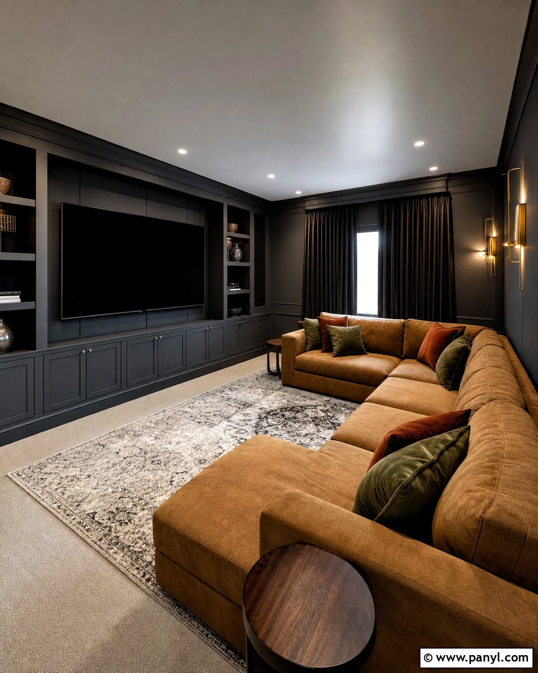 Charcoal Gray Wall Paint - 20 wall paint colour ideas