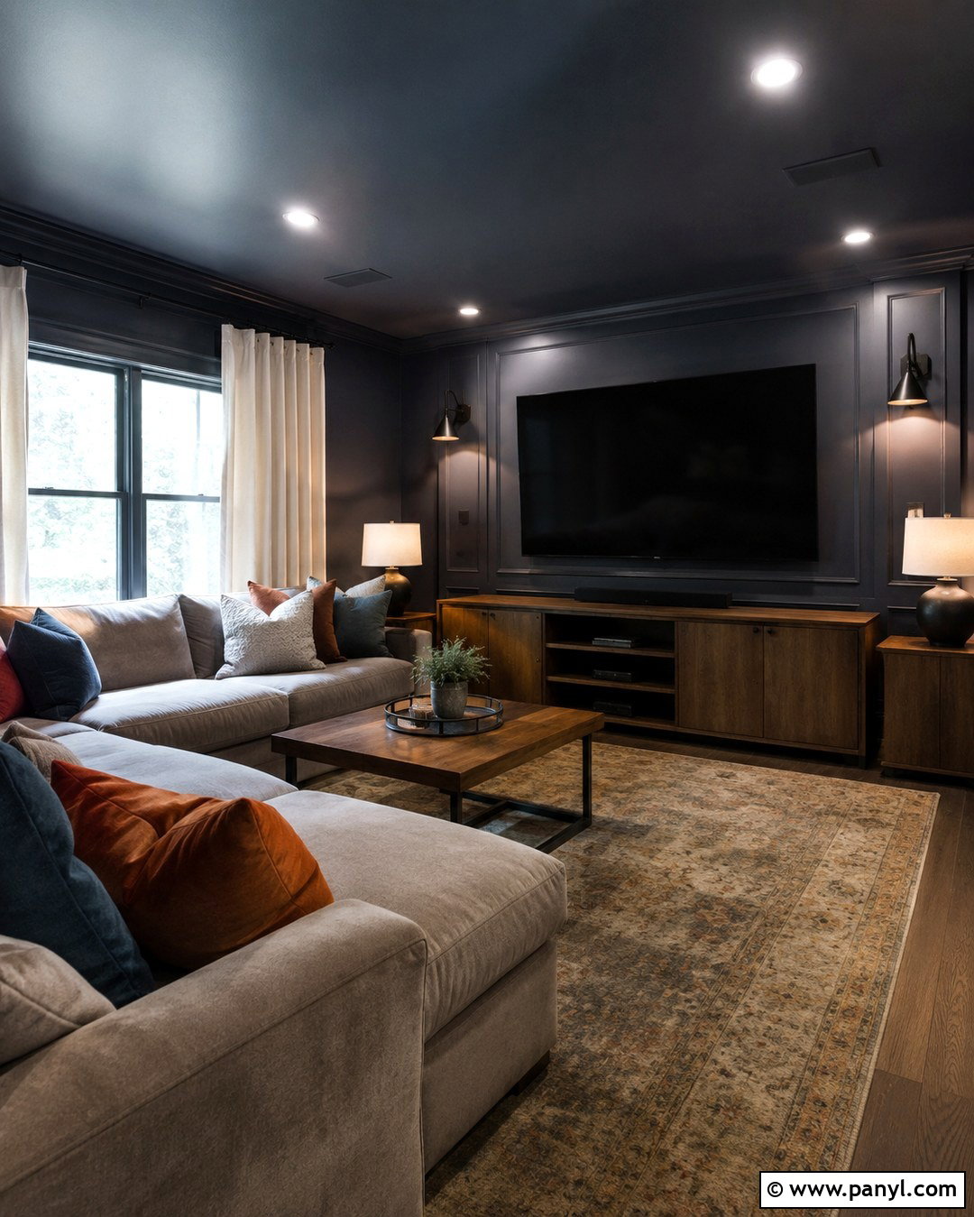 Charcoal Gray Wall Paint Color - 20 Cool Wall Paint Colors