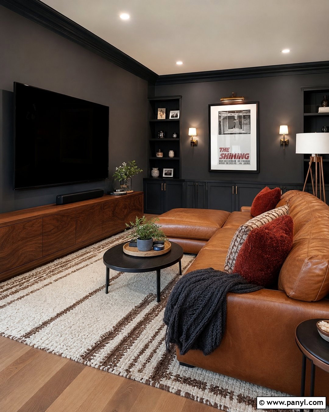 Charcoal Gray Walls - 35 House Wall Colors