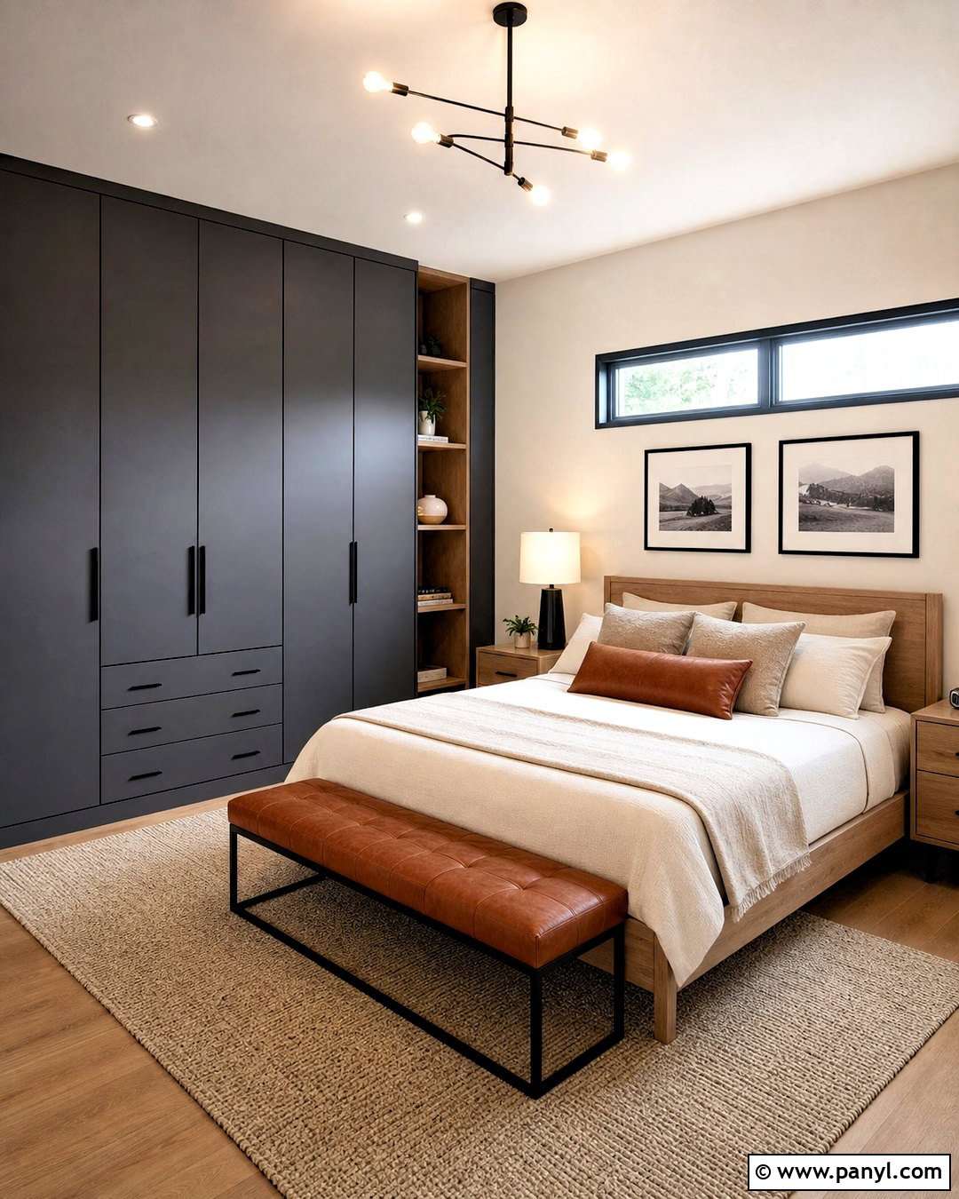 Charcoal Gray Wardrobe - 20 wardrobe colour ideas bedrooms