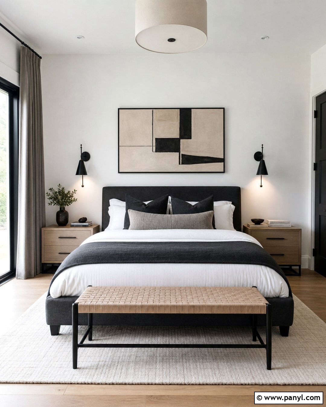 Charcoal Gray With White Walls - 20 Shades For White Walls