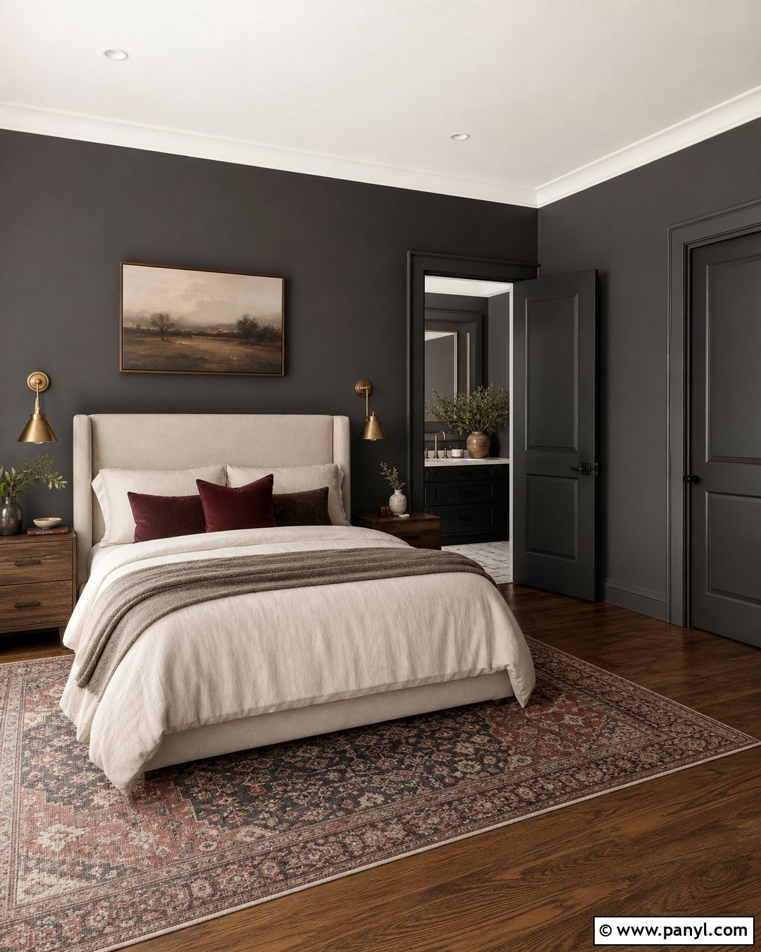 Charcoal Grey Bedroom Walls - 30 Grey Wall Paint Ideas
