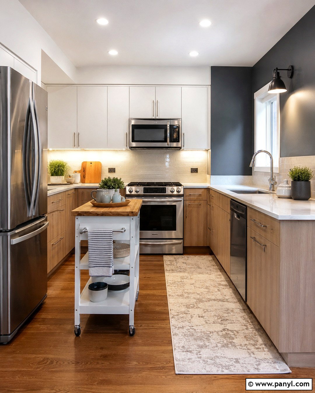 Charcoal Grey Kitchen Walls In A Small Kitchen - 20 Charcoal Grey Kitchen Walls