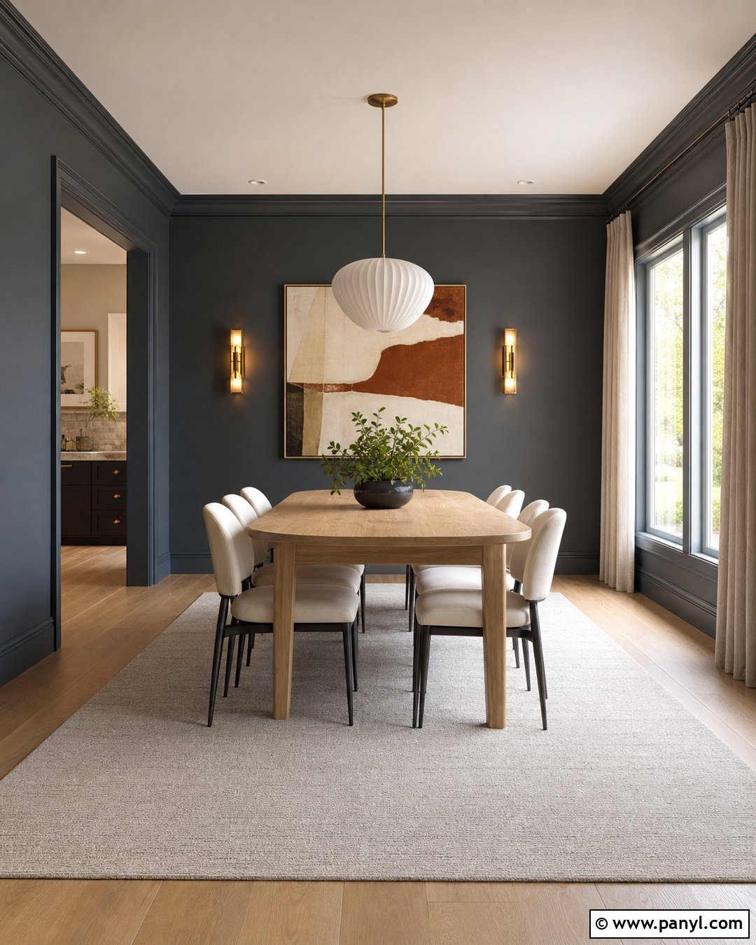 Charcoal Interior Wall Color - 25 House Interior Wall Color Ideas