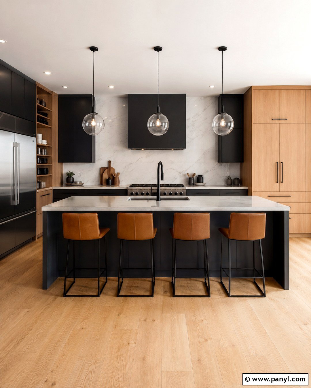 Charcoal Kitchen - 20 Rich Kitchen Colors