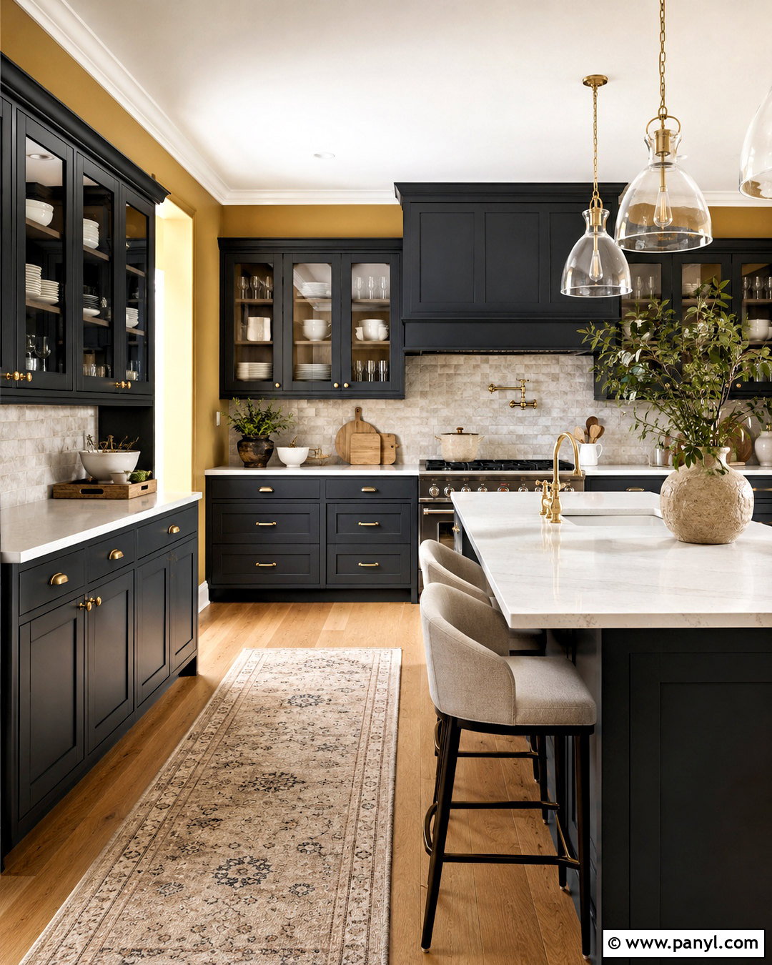 Charcoal Kitchen Cabinets With Yellow Walls - 20 What Color Kitchen Cabinets Go With Yellow Walls