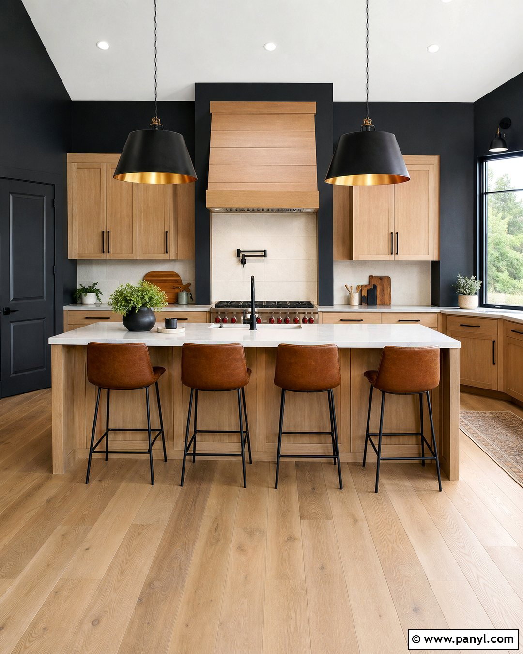 Charcoal Kitchen Walls - 35 Kitchen Color Ideas For Walls