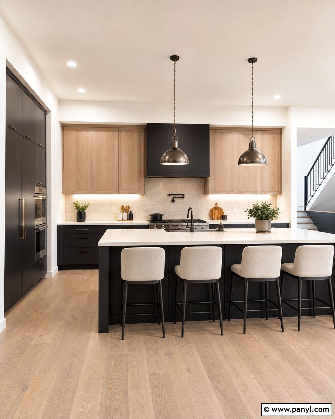 Charcoal Kitchen - 20 Current Kitchen Color Trends