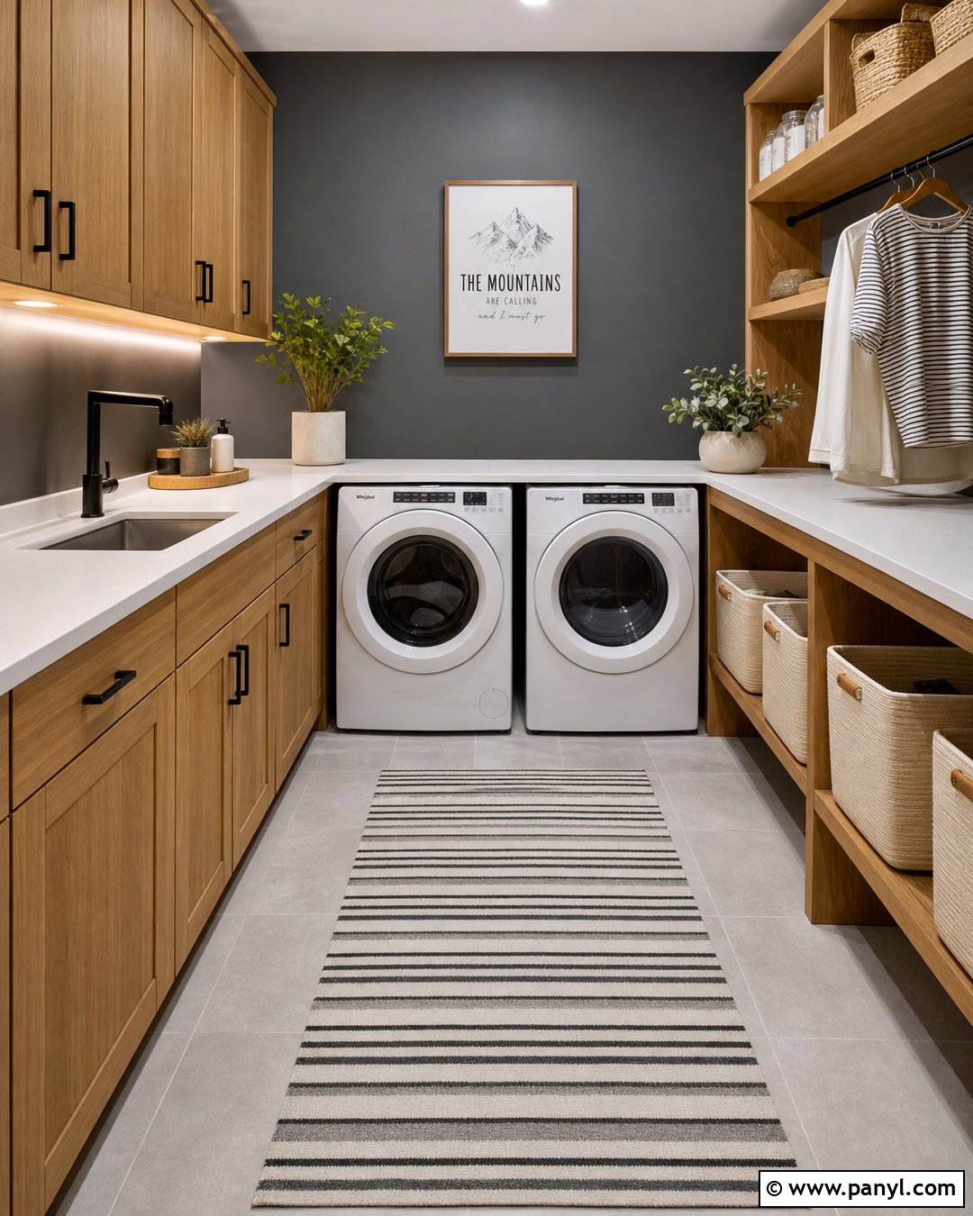 Charcoal Laundry Room Accent Wall - 30 charcoal accent wall ideas