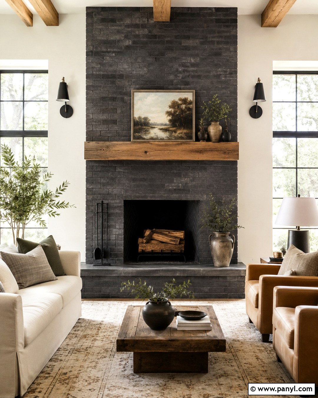 20 Charcoal Limewash Ideas: Moody Texture for Modern Rooms