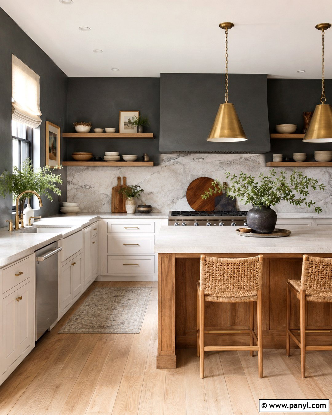 Charcoal Limewash Kitchen - 20 Charcoal Limewash Ideas