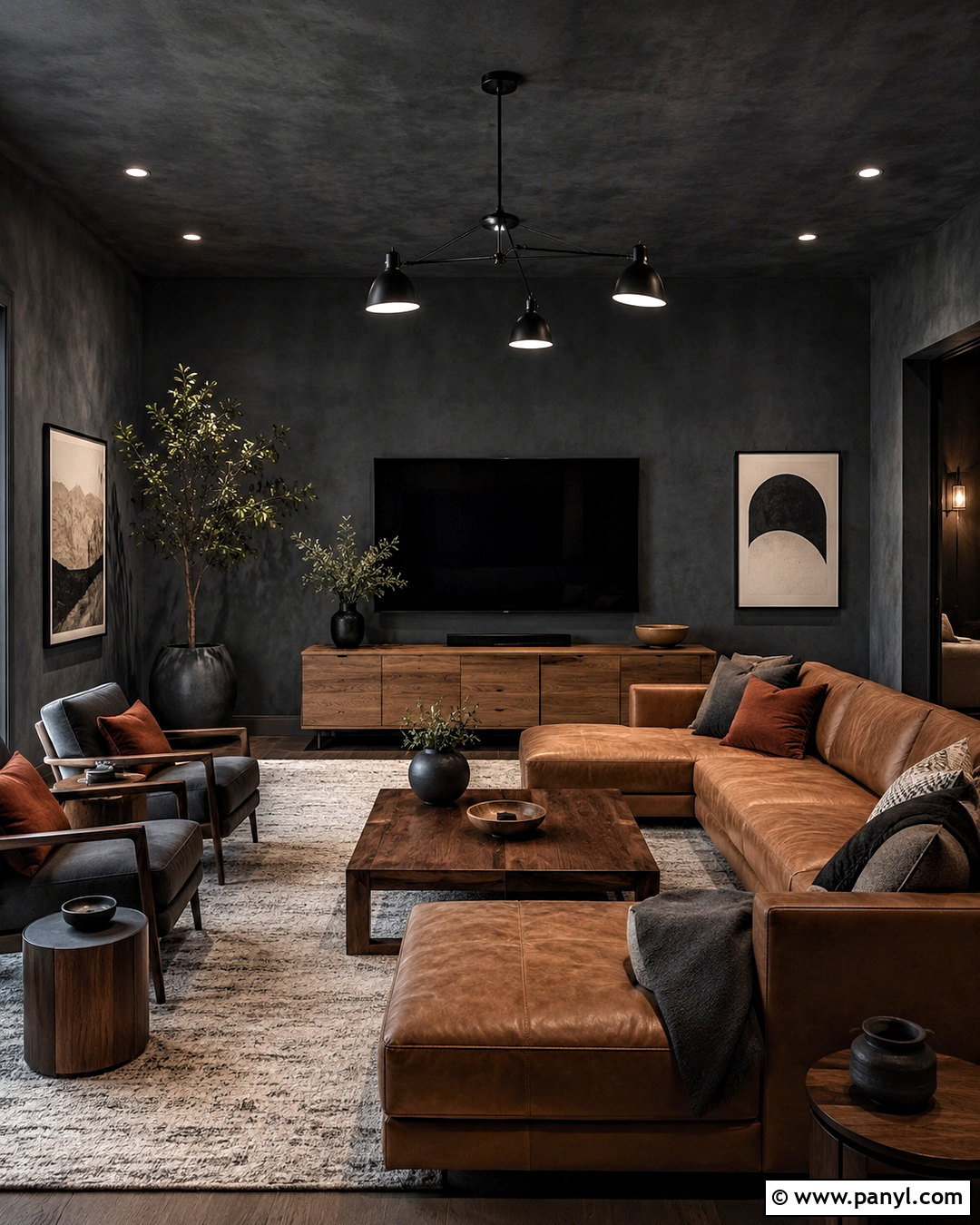 Charcoal Limewash Wall Texture - 35 wall color texture ideas