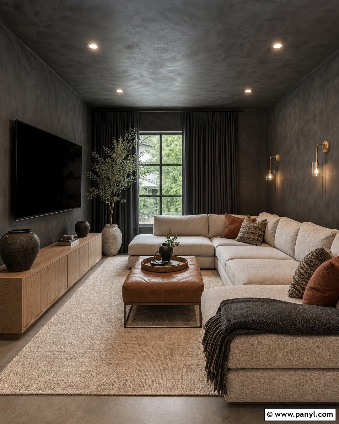 Charcoal Limewash Walls - 25 Limewash Walls Colors