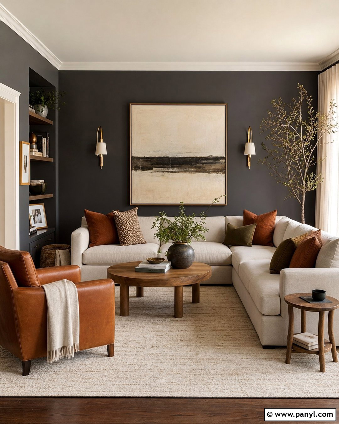 Charcoal Living Room Wall Paint - 20 Best Wall Paint Colors For Living Room Ideas